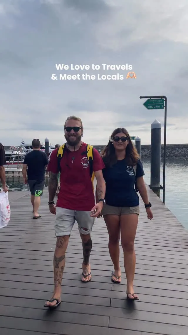 We came to travel the world and meet the locals. Say hello to Manta Rays, White Tip Sharks, Turtles, and a very curious Moray Eel! 🦈🐢#mantarays #divingwithmanta #divewithmantabali #mantaraysbali #mantaray #mantaraybali #seaturtle #greenturtle #hawksbillturtle